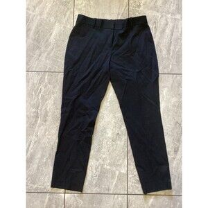 Theory Navy Slim Tapered Women's Trousers